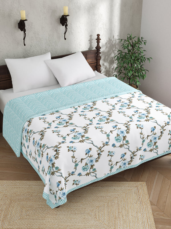 BLUE VINES DOHAR, BREEZE, 100% COTTON