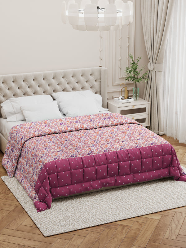 Shine Double Comforter, 144 TC, 130 GSM, 100% Cotton